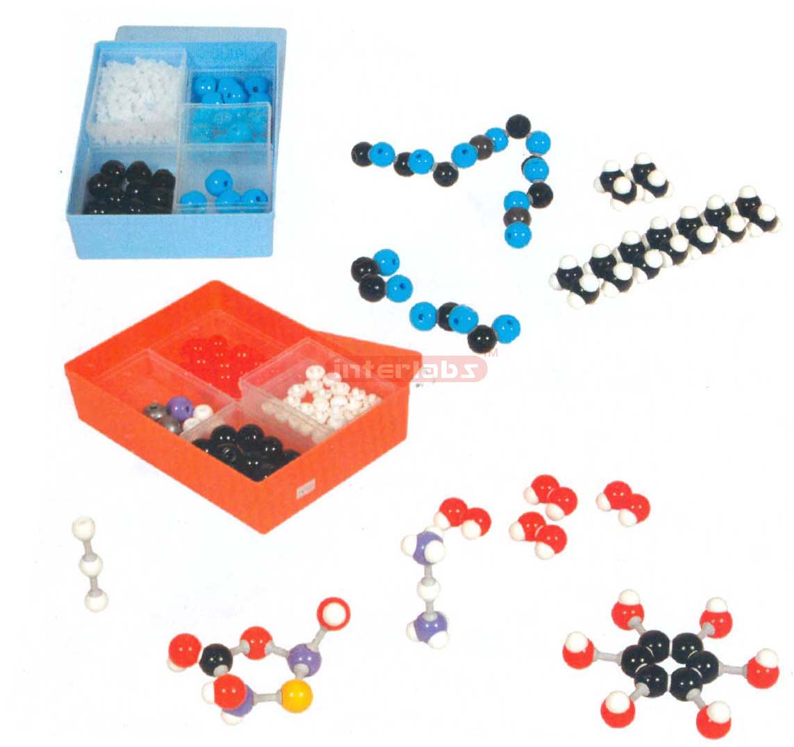 MOLECULAR MODELS SET, TEACHER, BIOCHEMISTRY